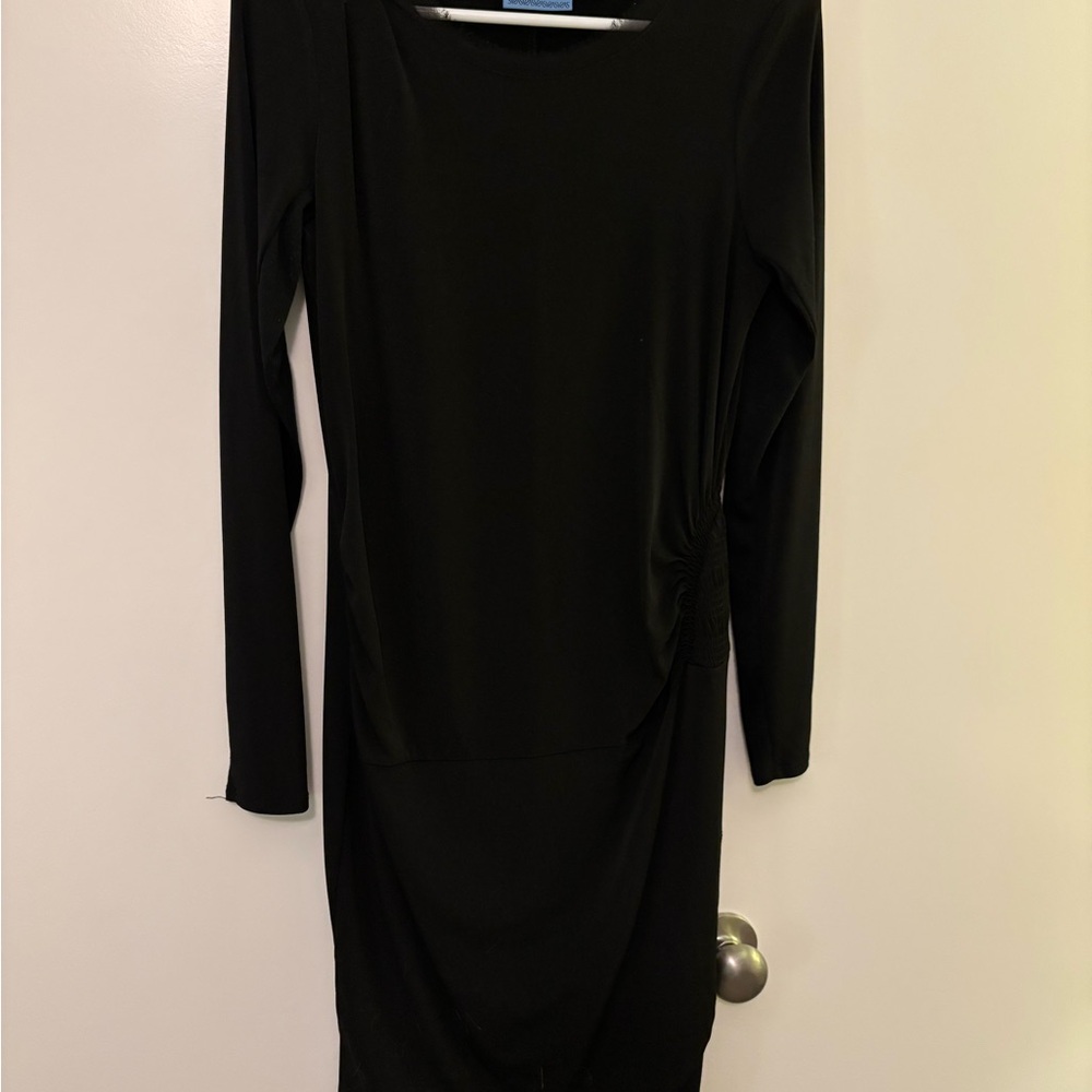 Simply Vera Vera Wang Black Long Sleeve Dress